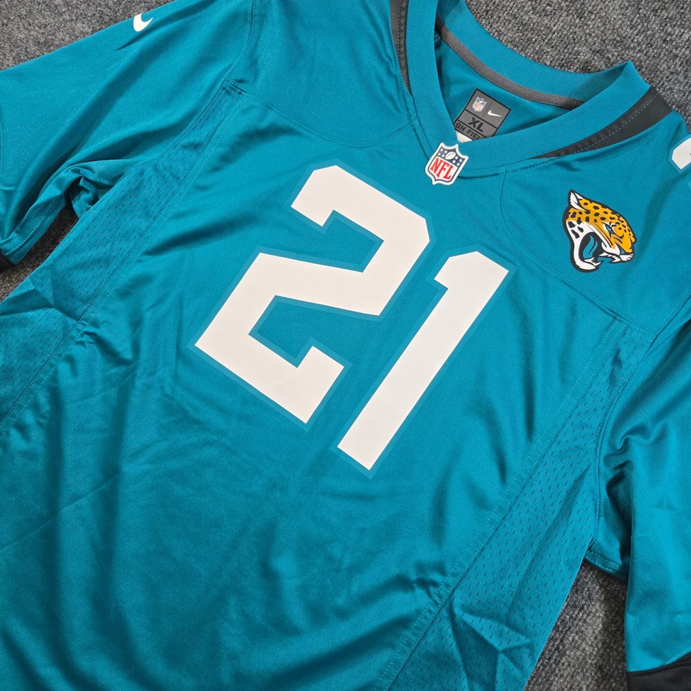 Nike NFL Jacksonville Jaguars AJ Bouye 21 Game Jersey Mens XL Teal Blokecore